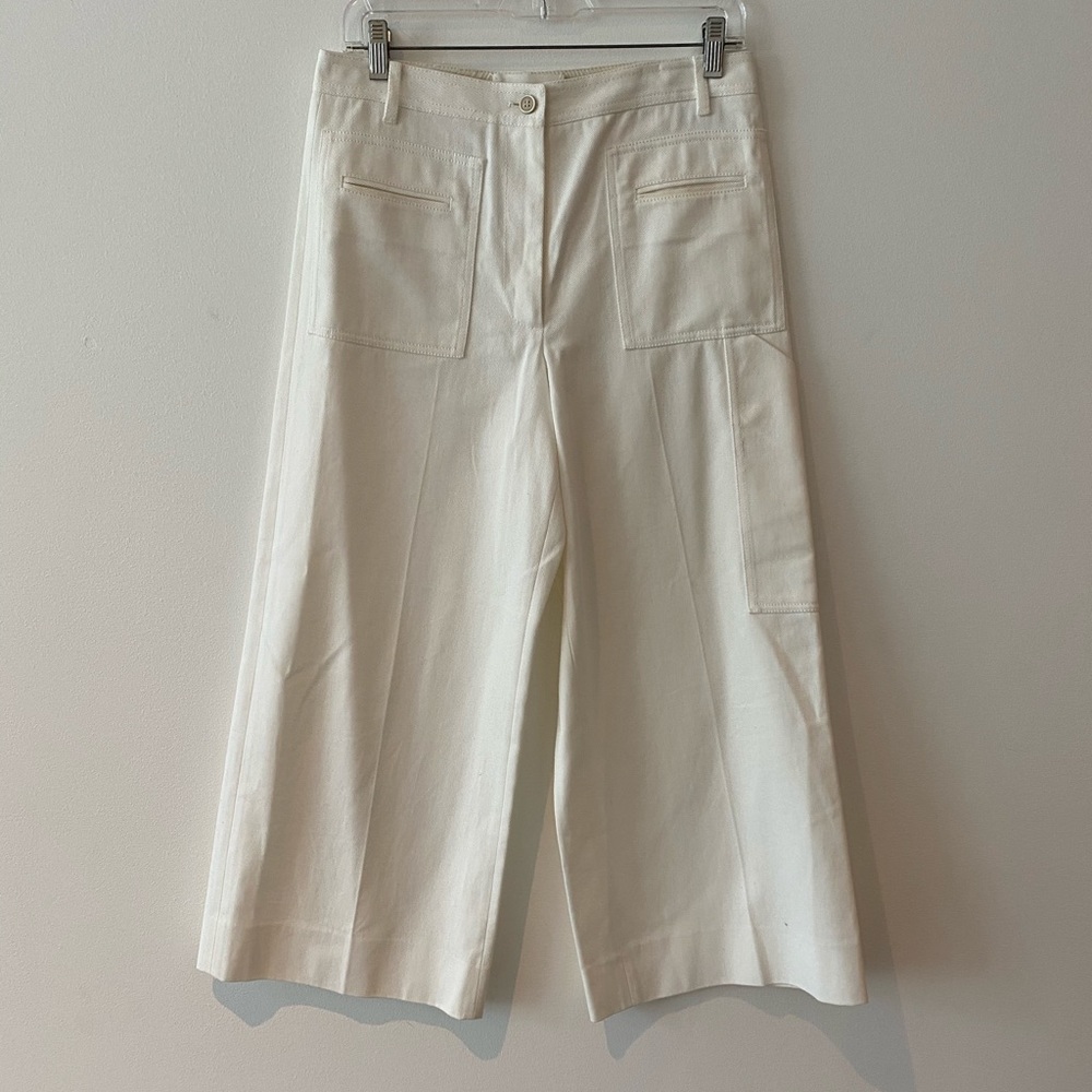 Maison Margiela White Cotton Culottes